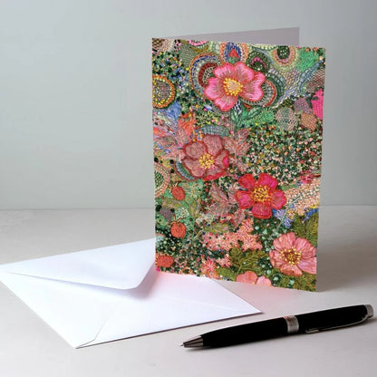 Card by Fleur Woods - Wild Roses