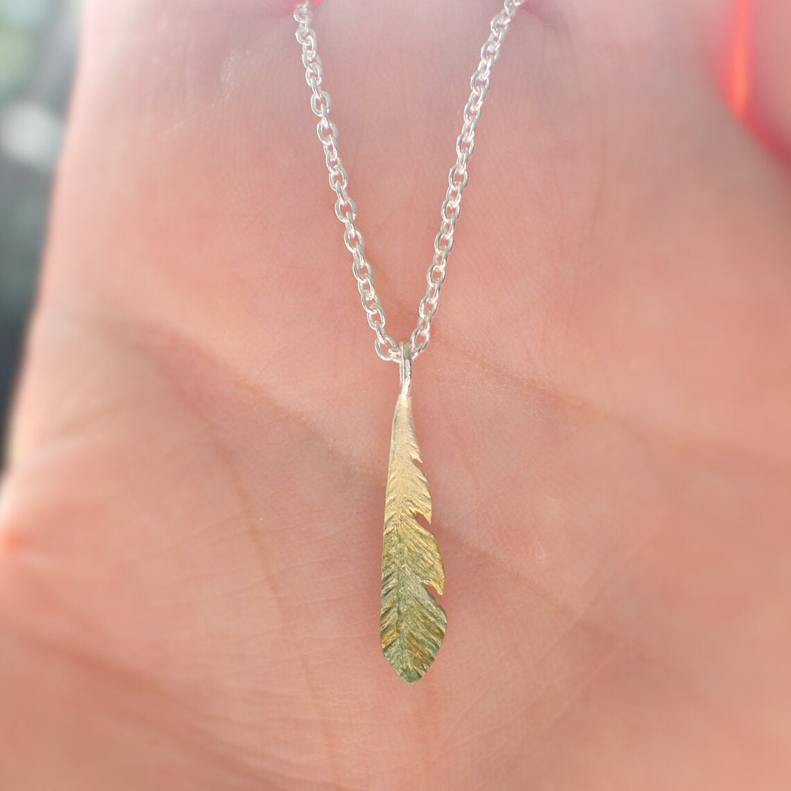 Titipounamu Feather Necklace