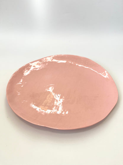 Marshmallow Plate - One of a Kind Ceramic - Platter 31cm