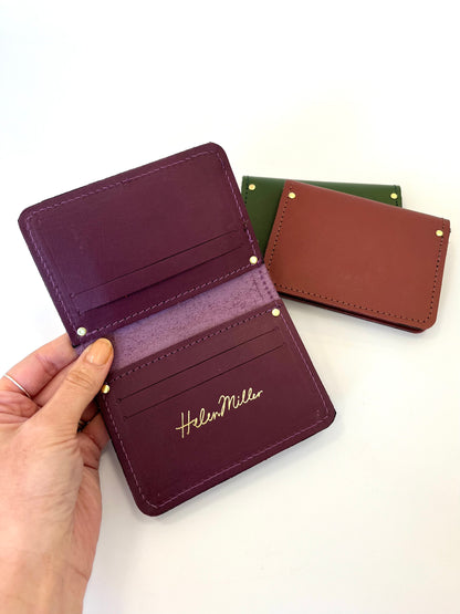 Card Wallet - Brick