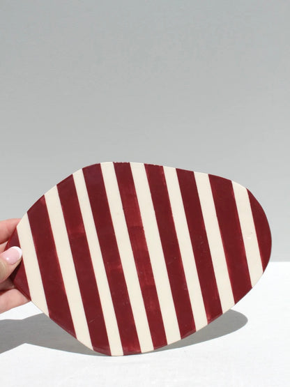 "With Pleasure #4" Ceramic Tray