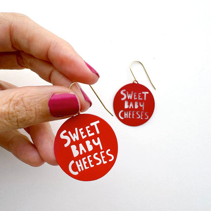 Mini Sweet Baby Cheeses Earrings