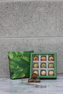 Assorted Dubai Style Bonbons - Handcrafted Chocolates - Box of 9