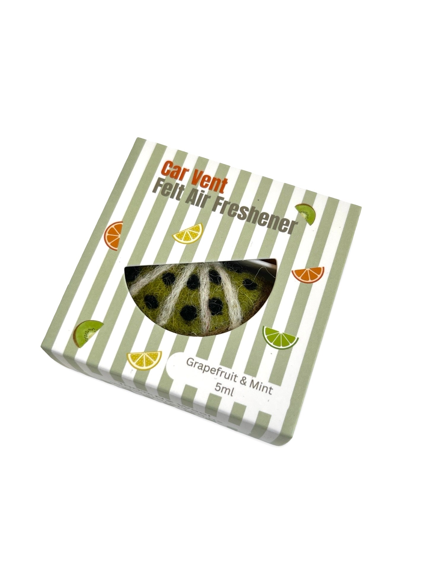 Kiwifruit Car Freshener Set - Grapefruit & Mint scent