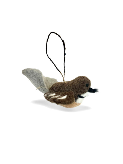 Hanging Fantail - NZ Felted Wool