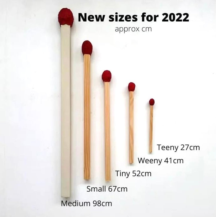 Matchstick Sculpture - Teeny Pair (24407)