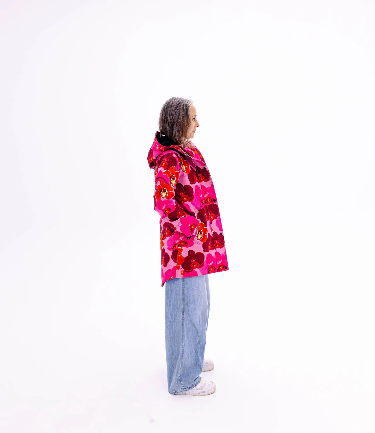 Orquidea Fleece bonded Coat