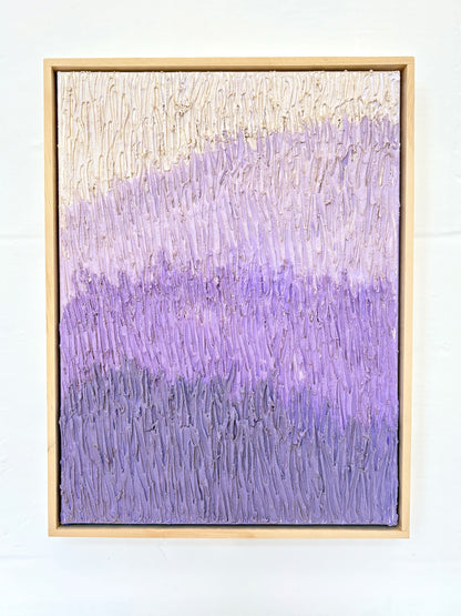 "Lavender Dreaming" original painting by Elizabeth Marshall - 40cm x 30cm