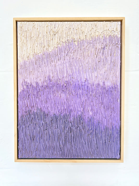 "Lavender Dreaming" original painting by Elizabeth Marshall - 40cm x 30cm