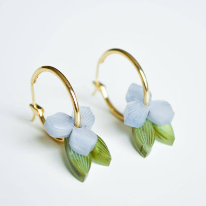 Meadow Earrings - Merlot