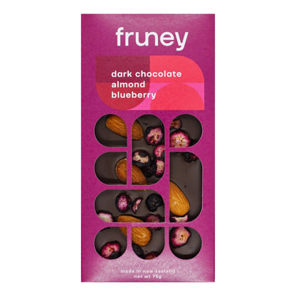 Dark Chocolate, Almond & Blueberry Bar - 75g