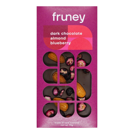 Dark Chocolate, Almond & Blueberry Bar - 75g