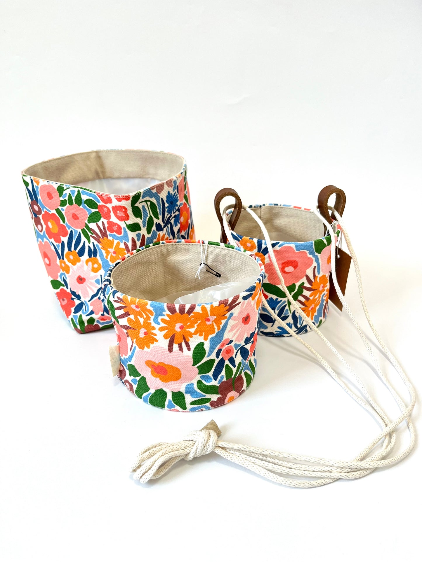 Canvas Planter - Laura Flor