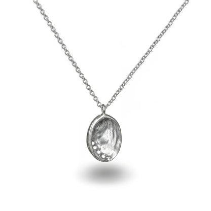 Silver Baby Paua Pendant