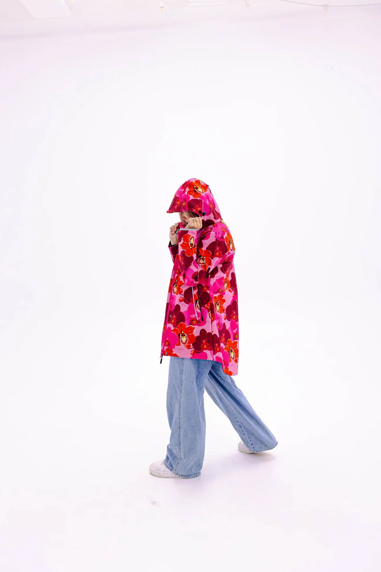 Orquidea Fleece bonded Coat