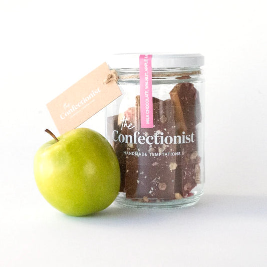 LIMITED EDITION Milk Chocolate, Walnut Apple & Rhubarb Toffee