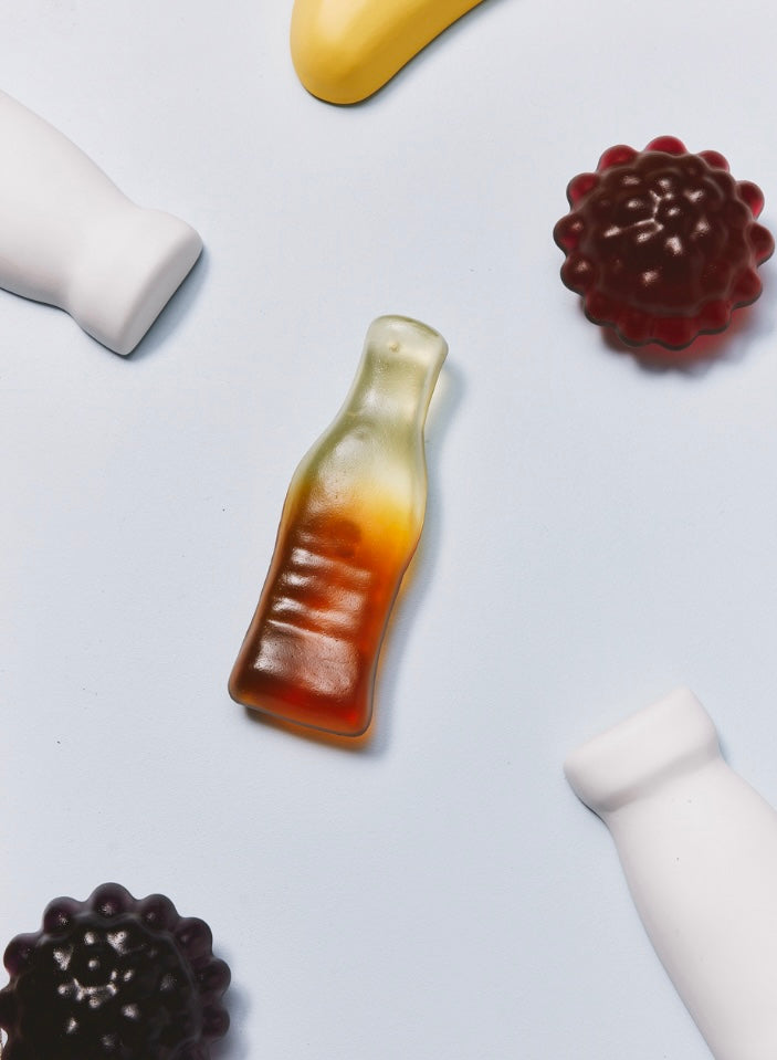 Cola Bottle in Glass