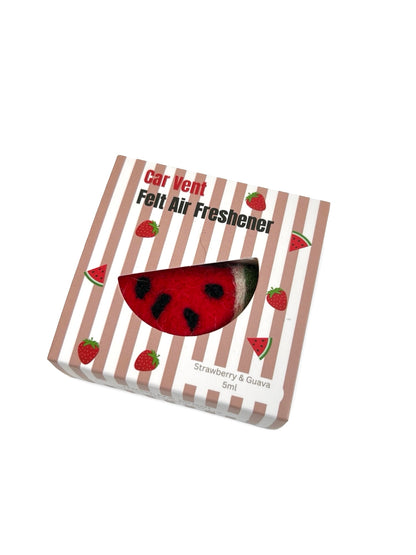 Watermelon Car Freshener Set - Strawberry & Guava scent