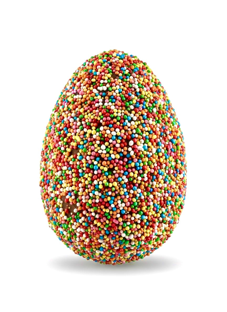 Sprinkles Easter Egg - Handcrafted Milk Chocolate