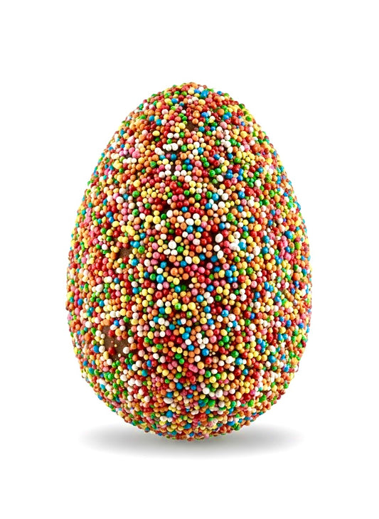 Sprinkles Easter Egg - Handcrafted Milk Chocolate