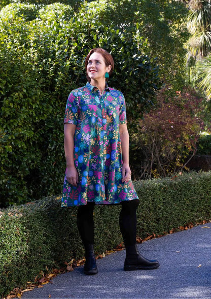 Jolie Shirt Dress - Whimsy