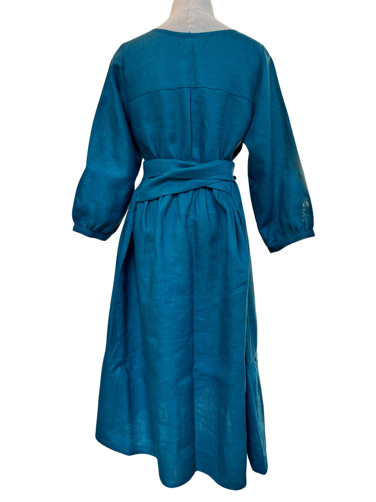 Long Sleeve Mollie Dress - Teal