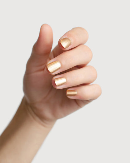 "Divine" Solar Flare Gold Glaze Nail Polish - 10ml