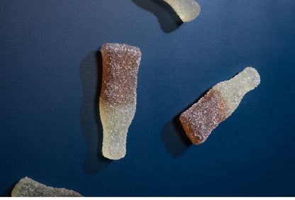 Fizzy Cola Bottle - Glass Candy Art by Simon Lewis Wards