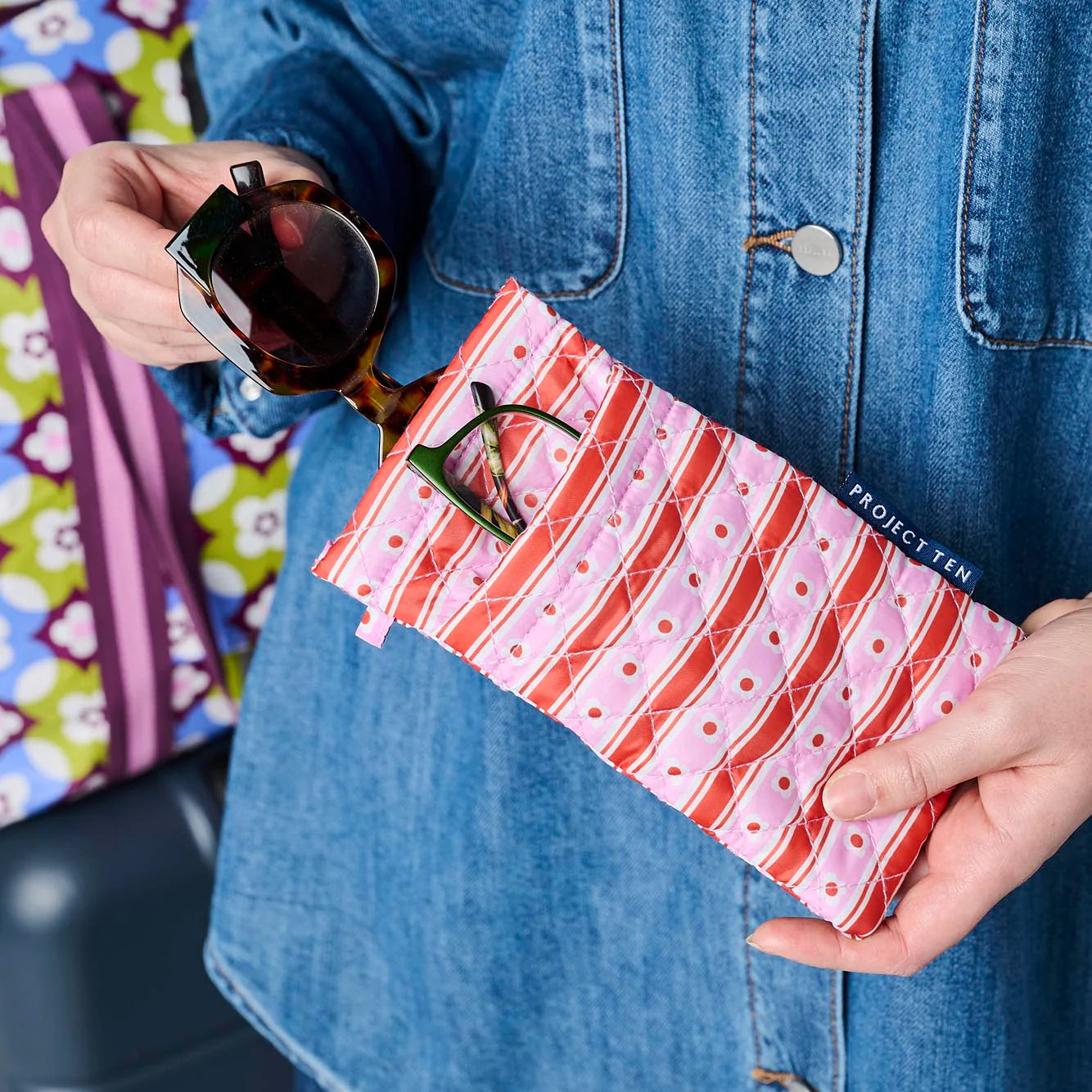 Double Glasses Case - Wallpaper