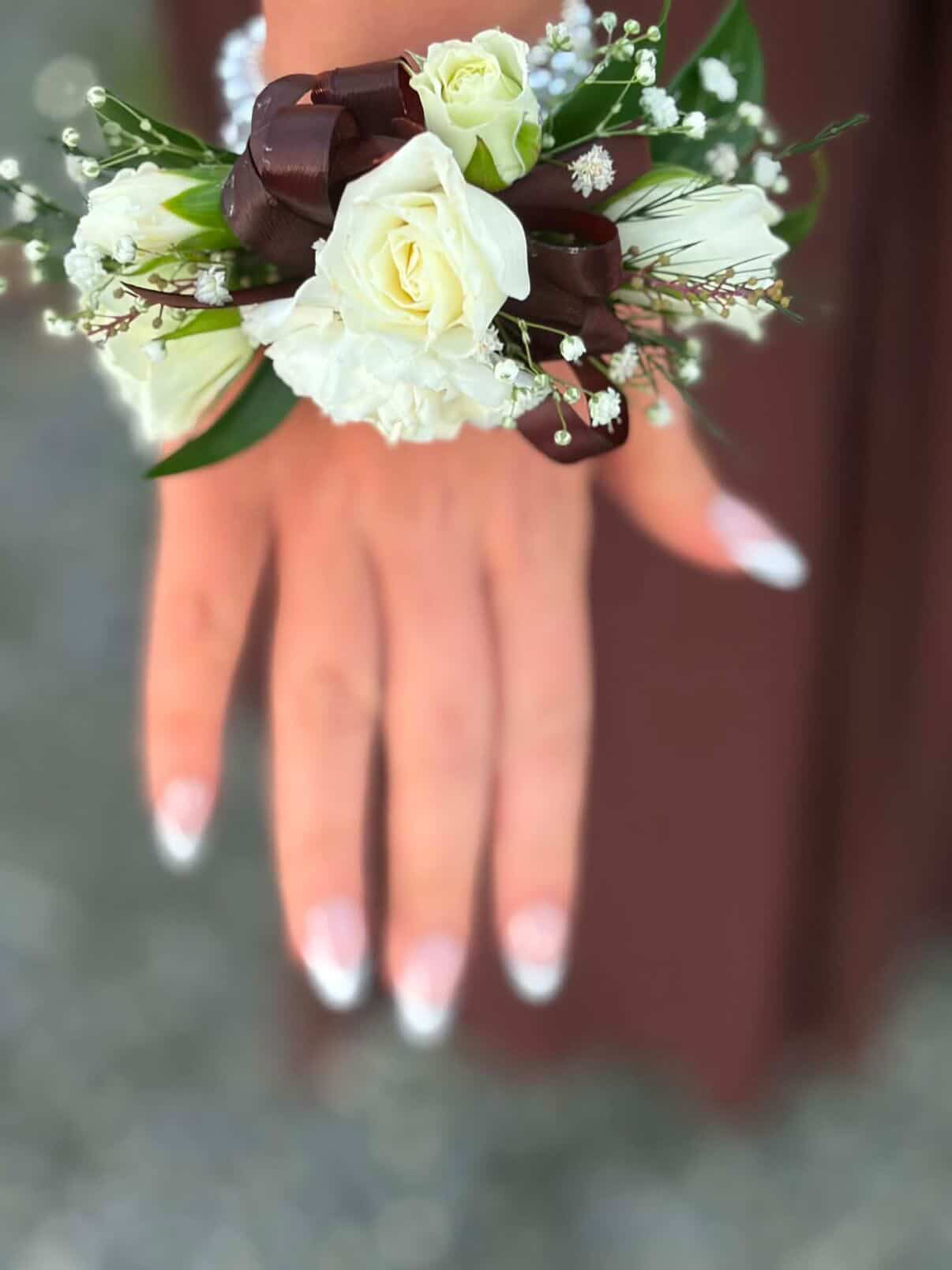 Fresh Flower Wrist Coursage - made to order