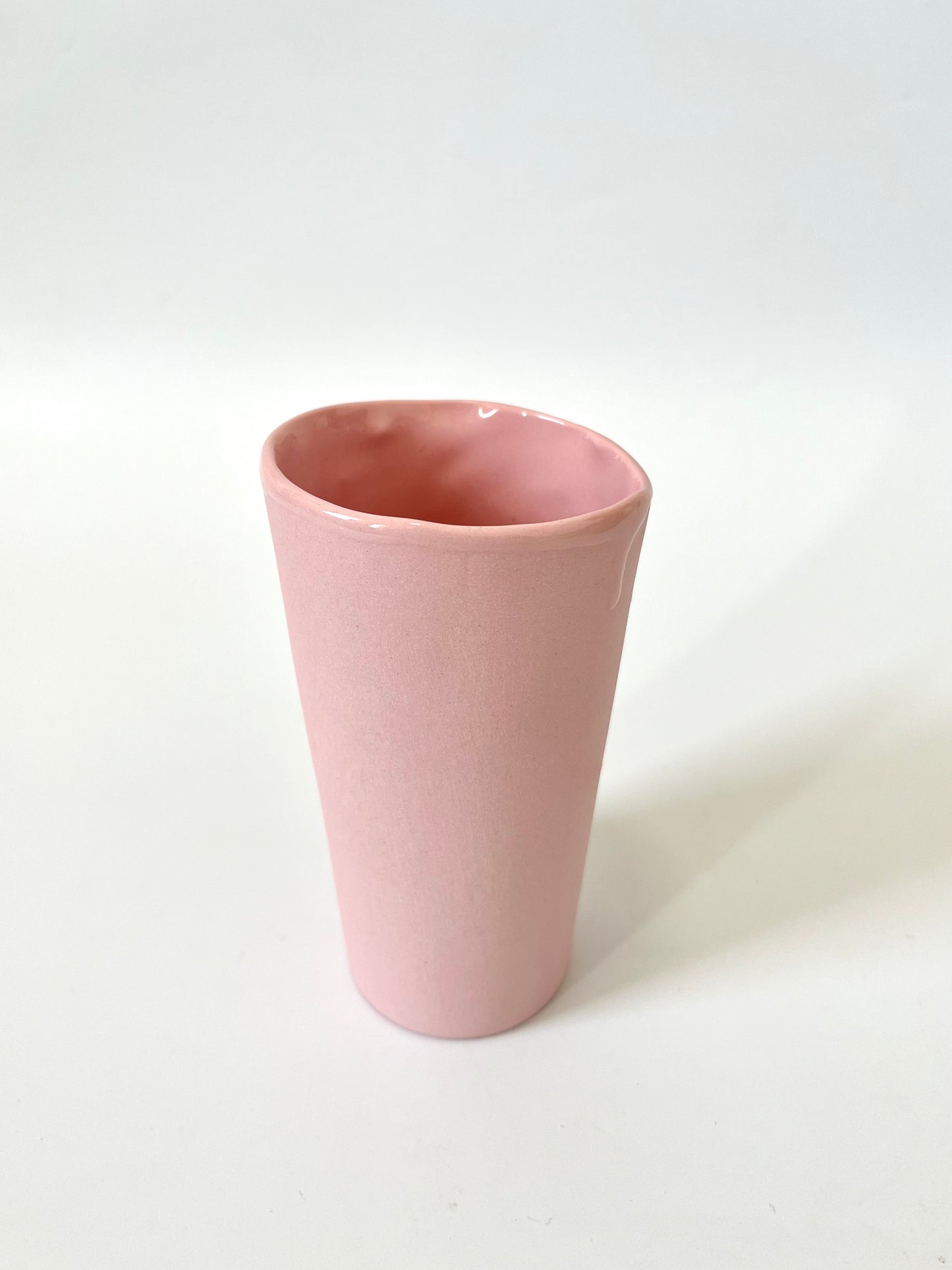 Pink Vessel - One of a Kind Ceramic - Medium 8 x12cm