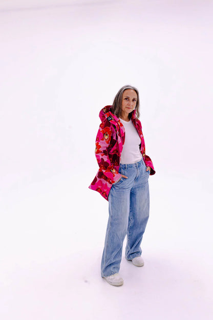 Orquidea Fleece bonded Coat