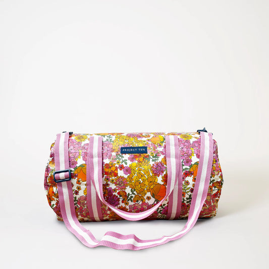Barrel Bag - Hydrangea
