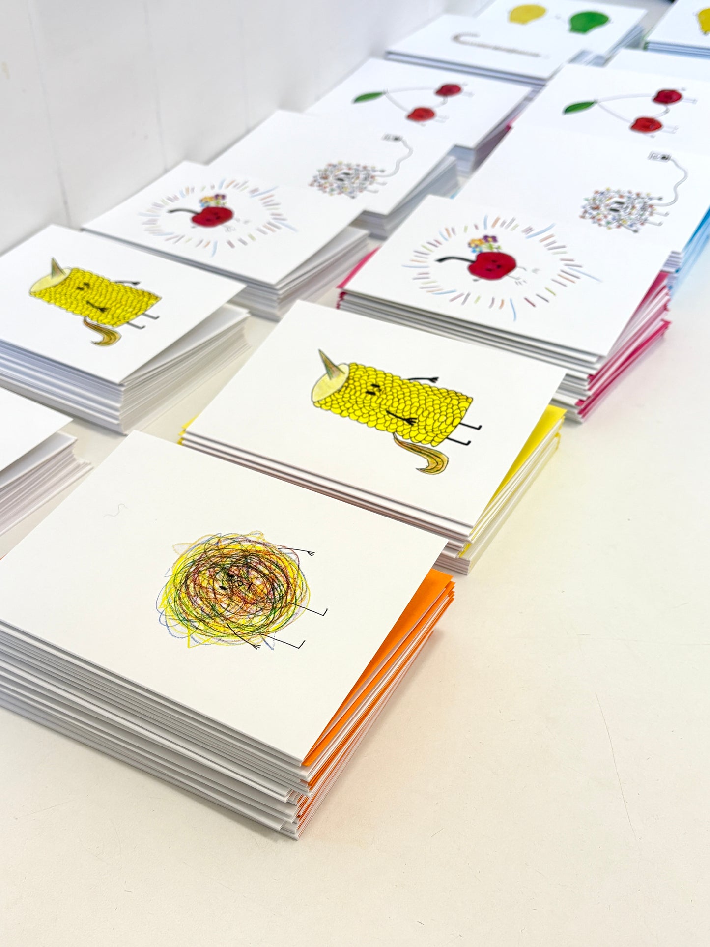 'Pear Pair' -  Illustrated Card by Jemimadidit