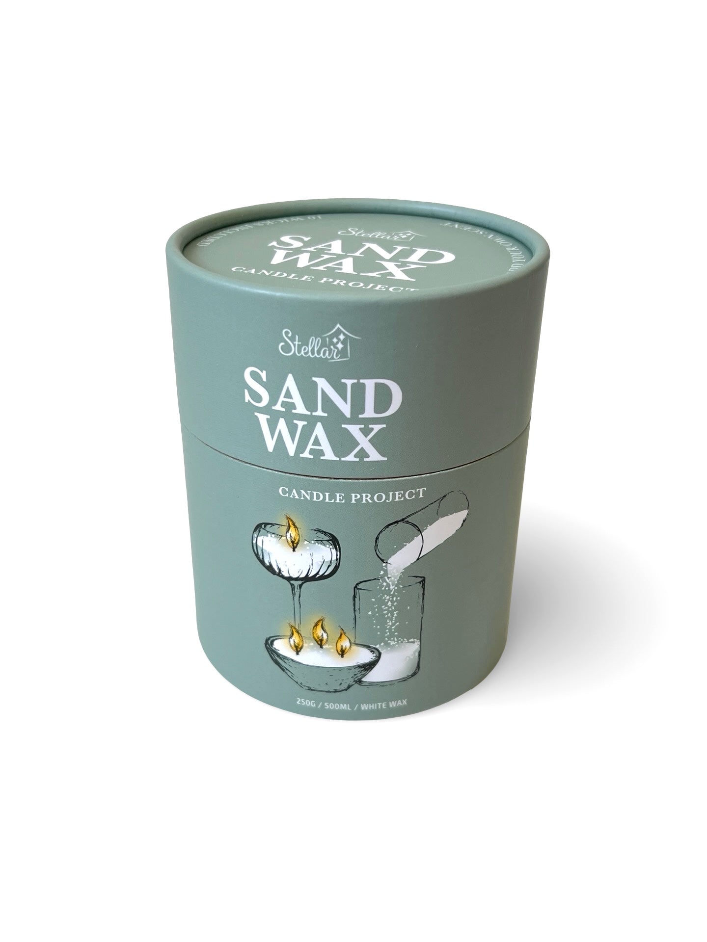 Sand Wax Candle Project