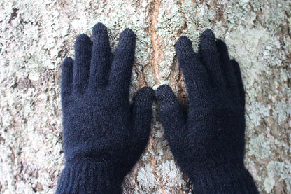 Possum Merino Conductive Gloves - Black