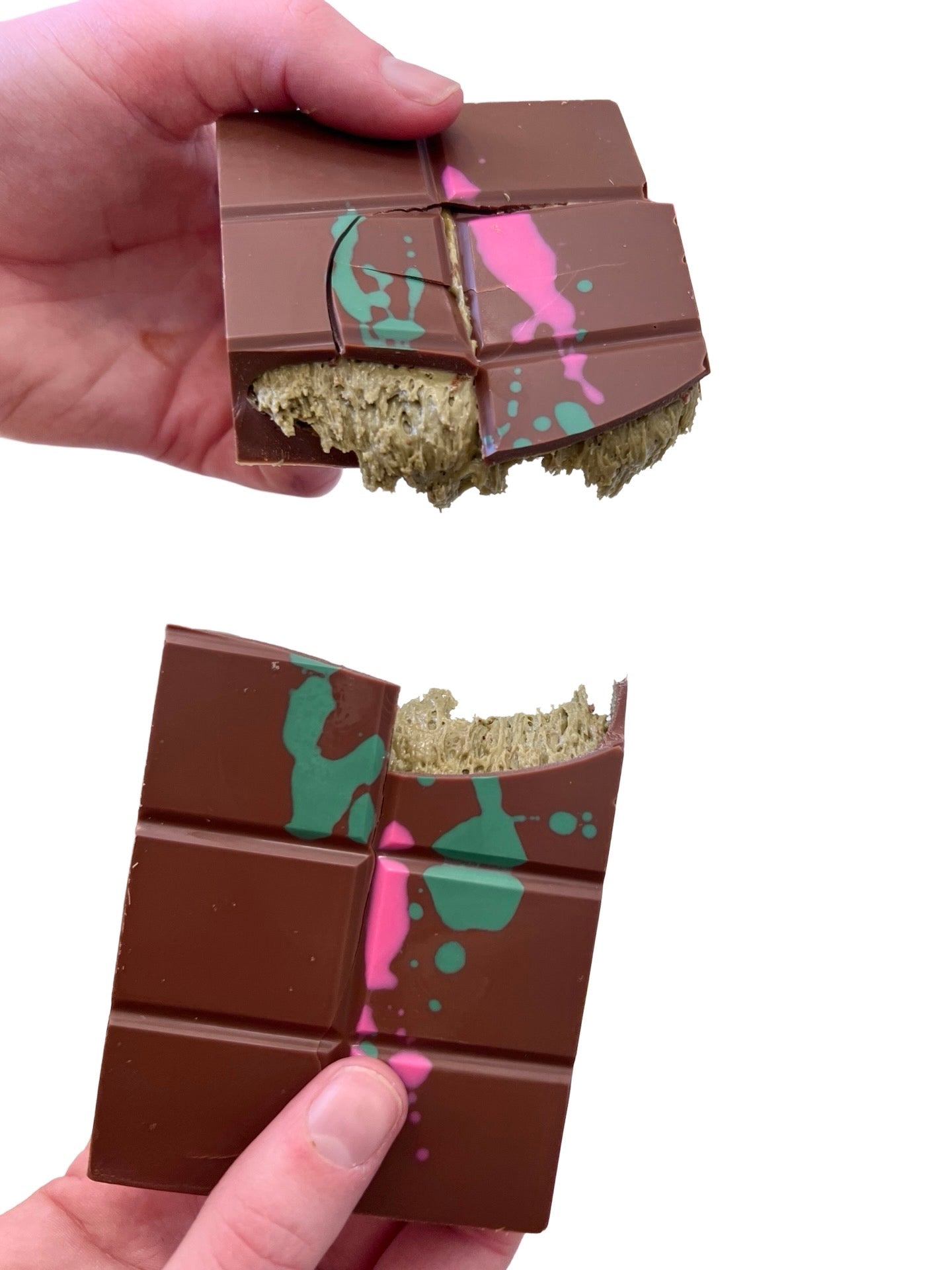 Valentine's Day Dubai-Style Chocolate Pistachio Knafeh Bar - 200g