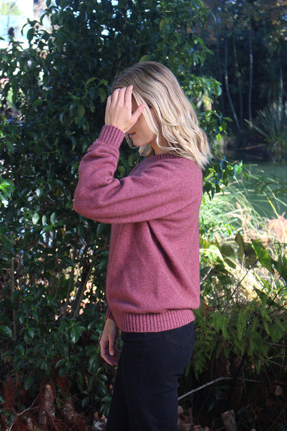 Possum Merino Jumper - Orchid