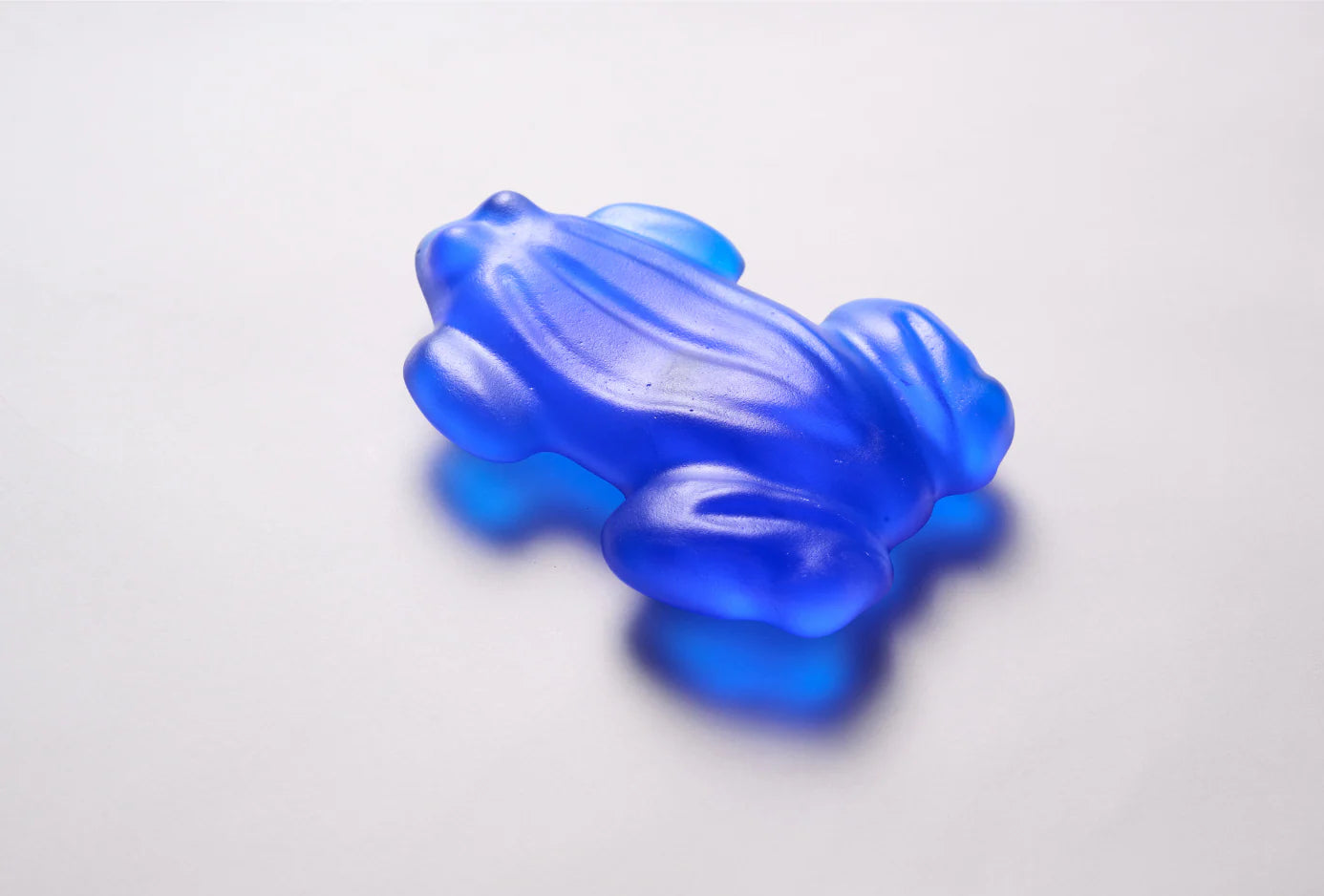 Aquamarine Froggie - Glass Candy Artwork by Simon Lewis Wards