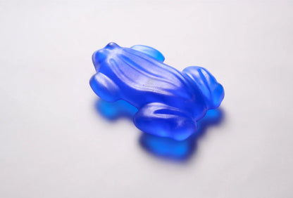 Aquamarine Froggie - Glass Candy Artwork by Simon Lewis Wards