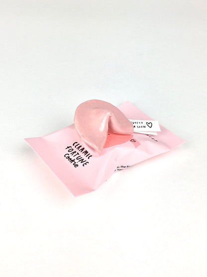 Ceramic Fortune Cookie