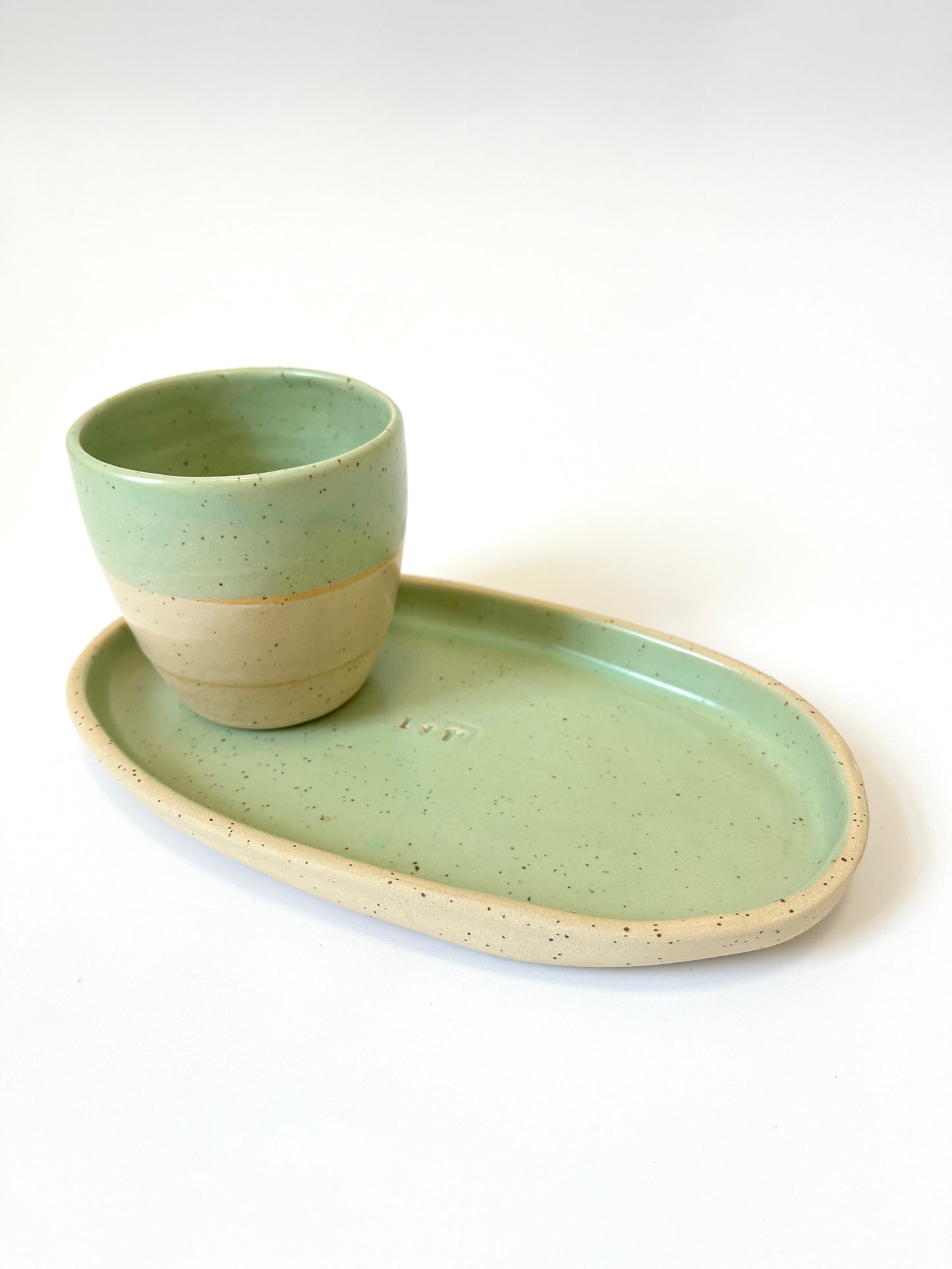 Ceramic Tray - Small - Mint