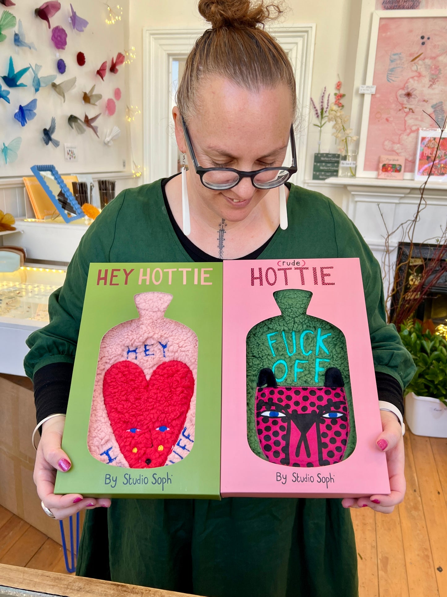 Hot Water Bottle - Hey Hot Stuff