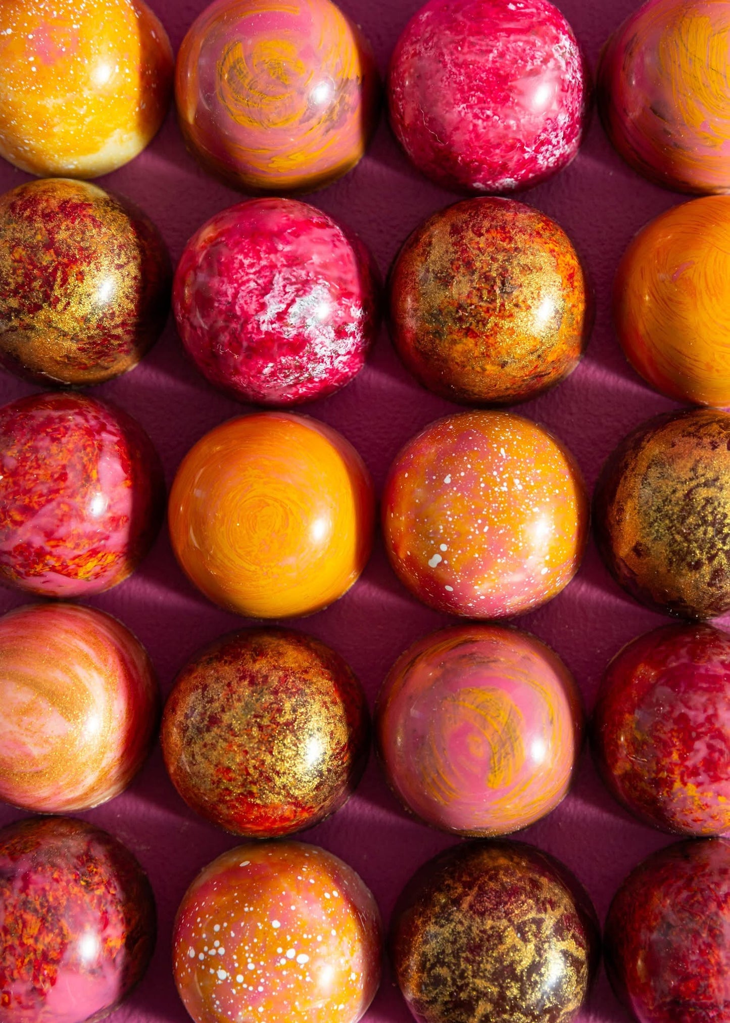 Spring Chocolate Selection - 9 Assorted Handmade Chocs