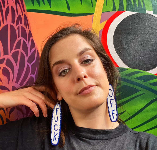 WORKSHOP: Paint your own ceramic earrings - Studio Soph Style! Sat 23 Aug