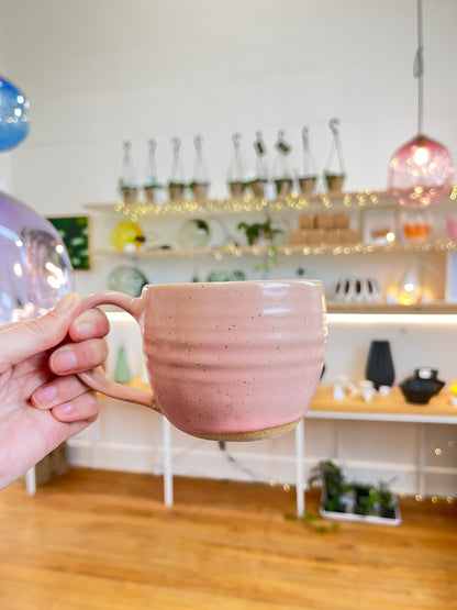 Handmade Ceramic Mug - Pink