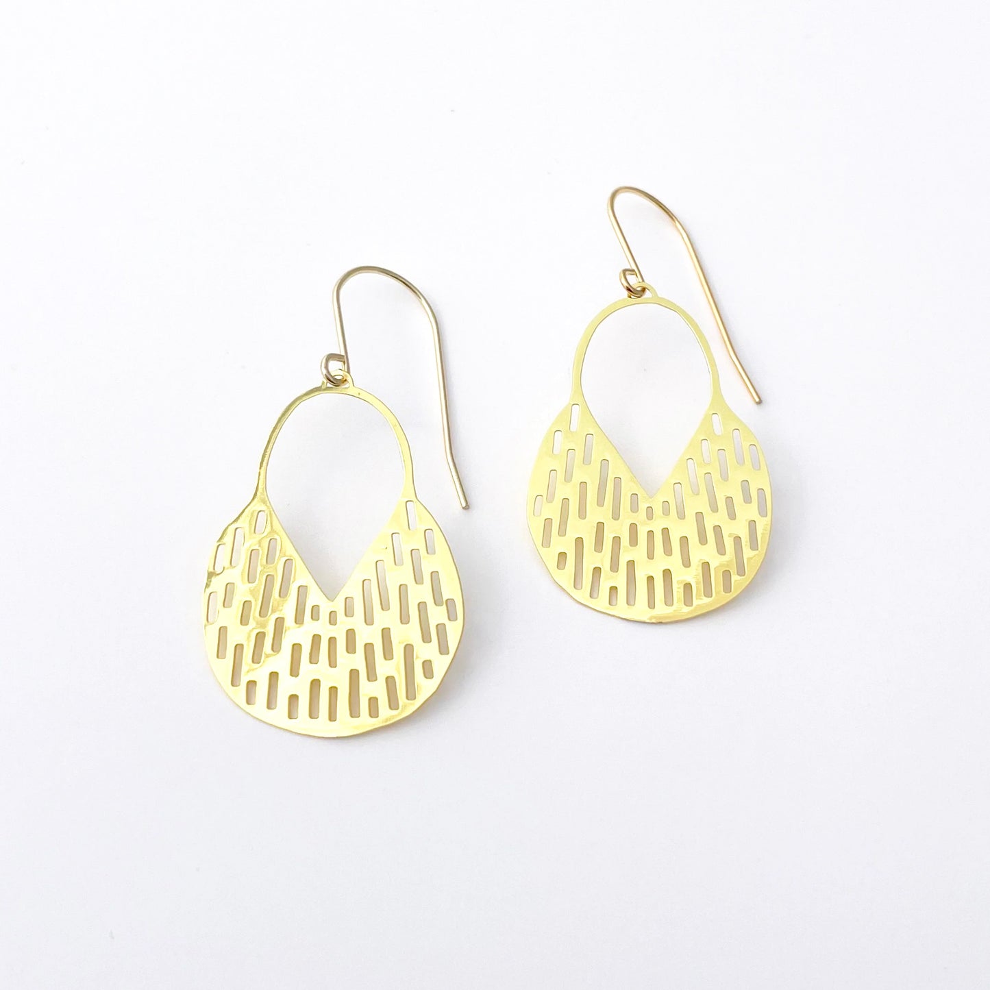 Mini Callisia Earrings in Gold