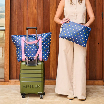 Medium Zip Tote Bag - Confetti