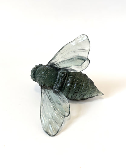 Bee - Storm - Glass wall artwork by Luke Jacomb Studio