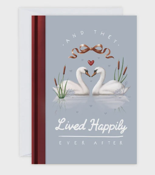"And They Lived Happily Ever After" Greeting Card